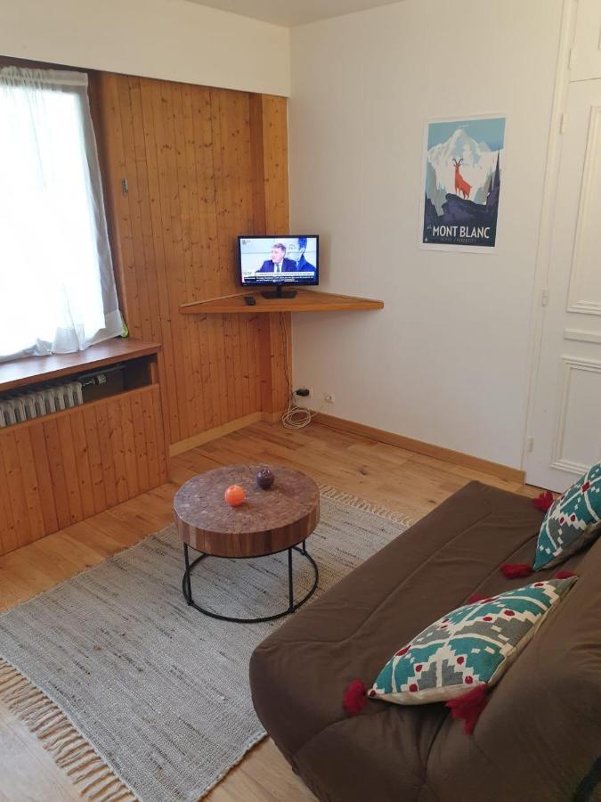 Apartmán Studio With Balcony In Chamonix Exteriér fotografie
